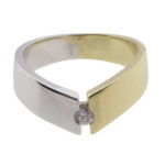 Bicolor diamanten ring Atelier Christian
