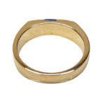 Gouden ring met lapis lazuli