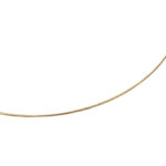 Geel gouden spang rond