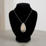 18 karaat bicolor hanger met diamanten