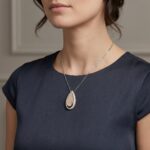 18 karaat bicolor hanger met diamanten