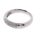 Wit gouden Christian diamanten ring