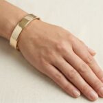 14 karaat geel gouden slavenarmband Christian