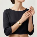 14 karaat geel gouden slavenarmband Christian