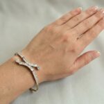 Gouden zirkonia armband