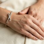 Gouden zirkonia armband