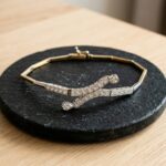 Gouden zirkonia armband