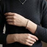 Geel gouden fantasie armband