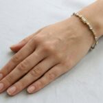 Geel gouden fantasie armband