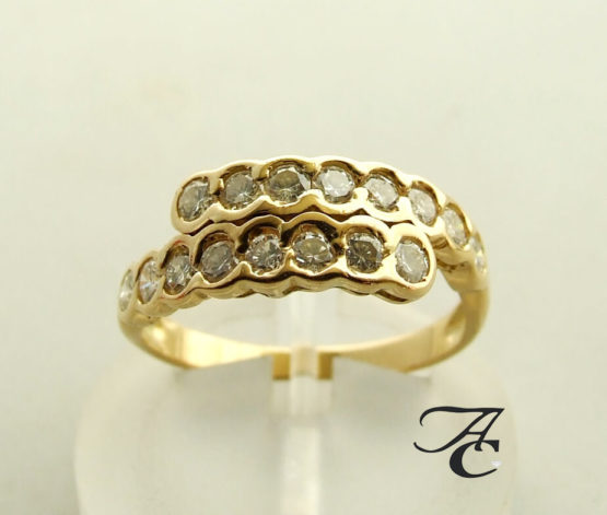 Atelier Christian gouden diamanten ring