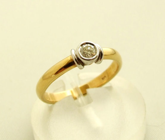 Christian gouden diamanten ring