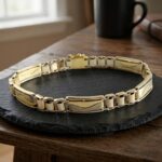 Christian 14 karaat gouden schakelarmband