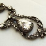 Antieke roosdiamanten set