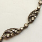Antieke roosdiamanten set