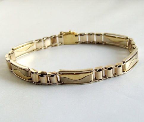 Christian 14 karaat gouden schakelarmband