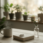 14 karaat wit gouden Christian ring met diamant