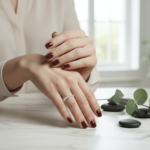 Harten ring met diamant