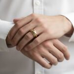 Gouden duimring van 8 ringen