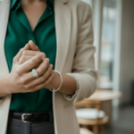 Wit gouden ring met briljanten