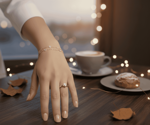 Christian geel gouden ring met diamant