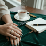 Geel gouden ring met diamanten 0.91 ct.