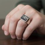 Zilveren zegelring De Oppresso Liber