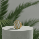 Christian zirkonia gouden ring