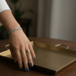 Gouden wisselring met diamant