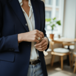 Geel gouden ring met diamanten