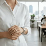 Geel gouden ring met Christian diamant