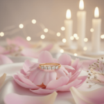 Gouden alliance ring met briljant