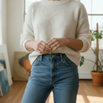 14 karaat wit gouden ring met diamant