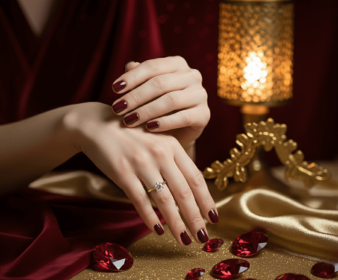 14 karaat gouden ring met diamant in klauwzetting