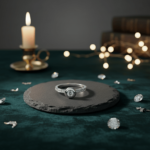 Wit gouden ring met diamanten 0.30 ct.