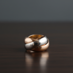 Christian tricolor ring