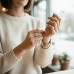 Bicolor ring met briljanten 0.20 ct.