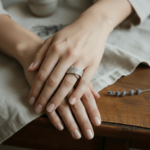 Christian wit gouden ring met diamanten