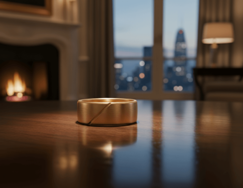 Gouden bicolor ring Gouden bicolor ring