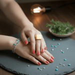 Geel gouden heren zegelring