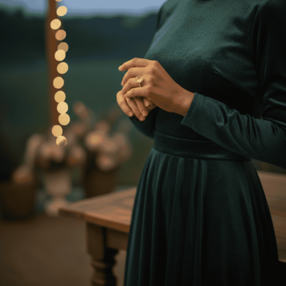 Wit gouden ring met beryl en diamant