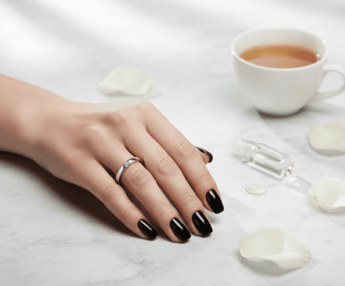 Atelier Christian wit gouden ring met diamanten