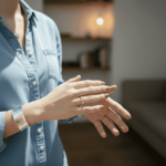 Ring met briljant geslepen diamanten