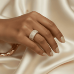 14 karaat geel gouden ring met zirkonia