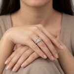 Bicolor gouden ring met diamant