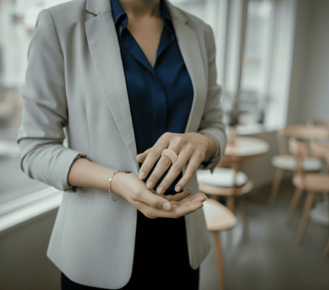 14 karaat geel gouden ring met zirkonia