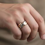 Christian tricolor ring