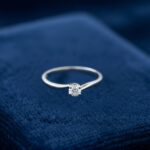 Wit gouden ring met Christian zirkonia