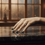 Wit gouden ring met 15 diamanten