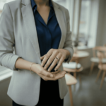 14 karaat Christian gouden ring met zirkonia