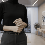 Bicolor diamanten Christian ring